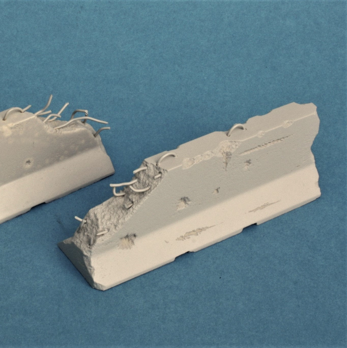 Jersey Barrier - Heavy and Light Damage Set - 1/35